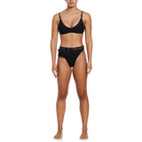 Nike - Wild V-Neck Bikini Top (Black)