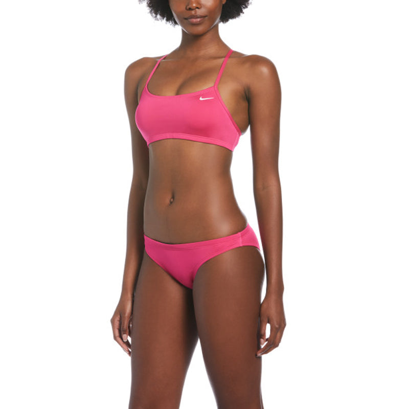 Nike - Women's Essential Racerback Bikini Set (Pink Prime)