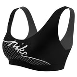 Nike - Women's Grid Scoop Neck Bikini Top (Black)