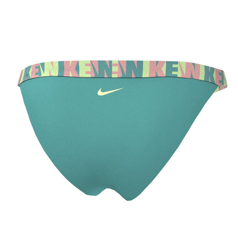 Nike - Women's Logo Tape Banded Bikini Bottom (Washed Teal)