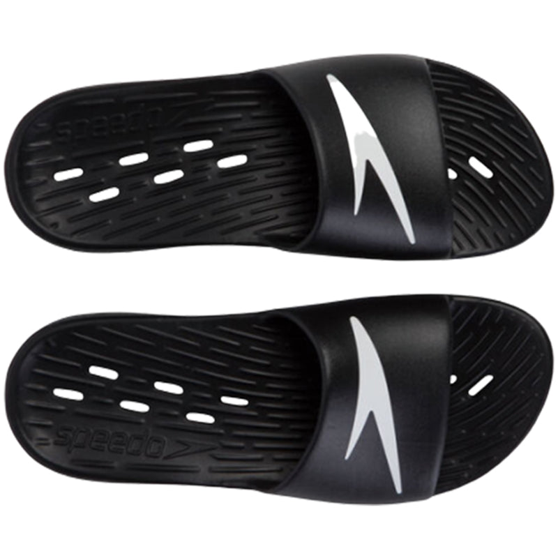 Speedo - Adult Male Slides One Piece - Black