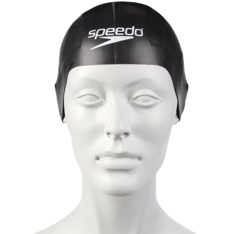 Speedo - Aqua V Cap Swim Hat - Black