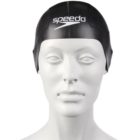 Speedo - Aqua V Cap Swim Hat - Black