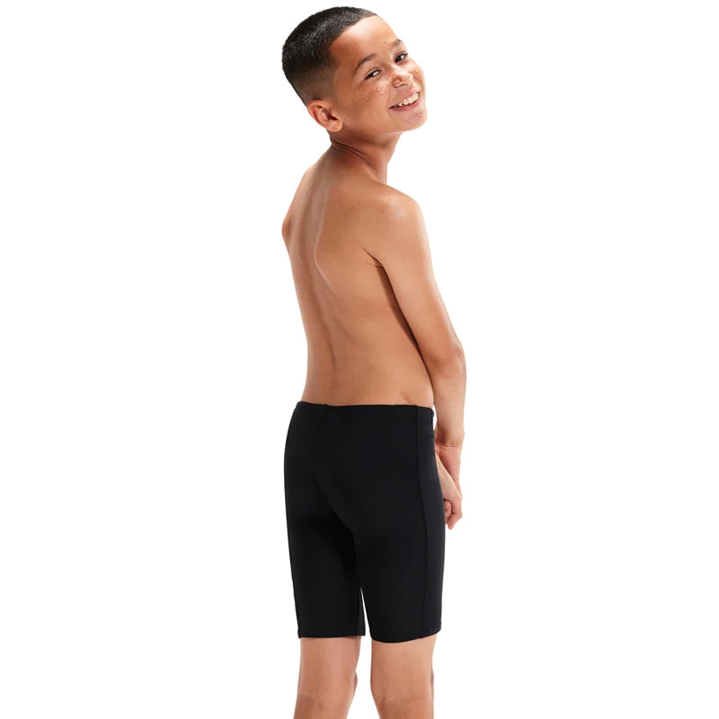 Speedo - Boys Placement Print Jammer - Black/Red