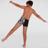 Speedo - Boy's Star Wars Aquashort - Black/White/Orange