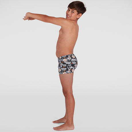 Speedo - Boy's Star Wars Aquashort - Black/White/Orange