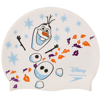 Speedo - Disney Junior Print Cap Frozen 2 Olaf Swim Hat - White/Blue