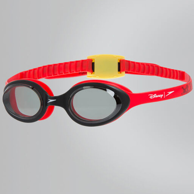 Speedo - Disney "Mickey Mouse" Illusion Junior Goggle - Red/Smoke
