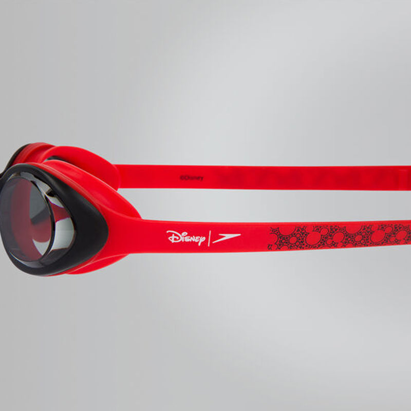 Speedo - Disney "Mickey Mouse" Illusion Junior Goggle - Red/Smoke