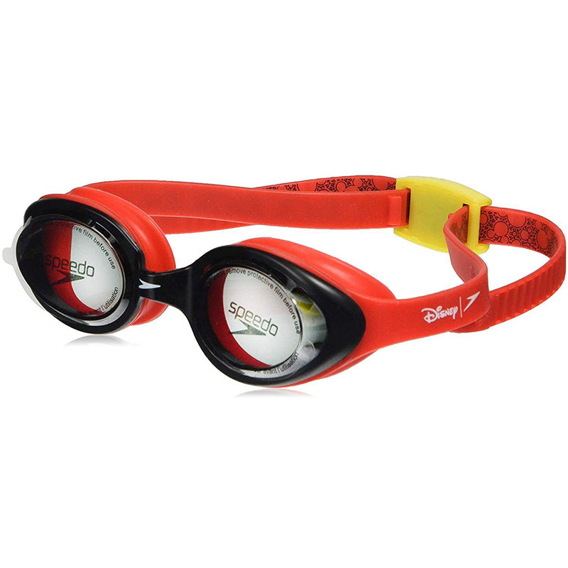 Speedo - Disney "Mickey Mouse" Illusion Junior Goggle - Red/Smoke