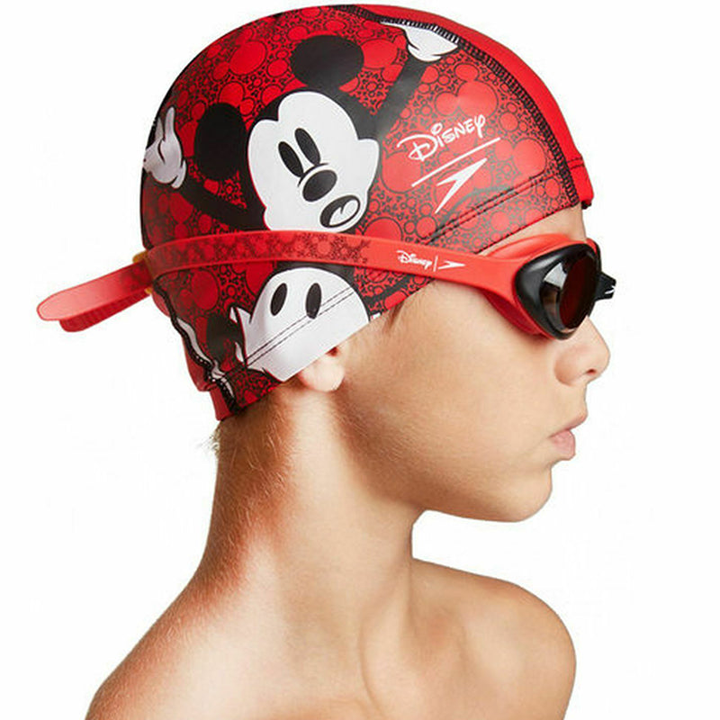 Speedo - Disney "Mickey Mouse" Illusion Junior Goggle - Red/Smoke