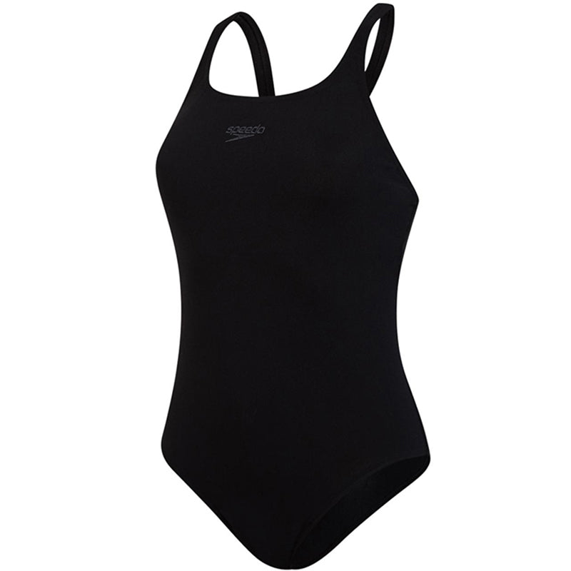 Speedo - Essential Endurance Plus Kickback Swimsuit - Black