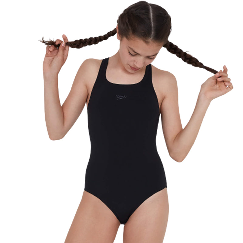 Speedo - Essential Endurance Plus Medalist Junior Swimsuit - Black