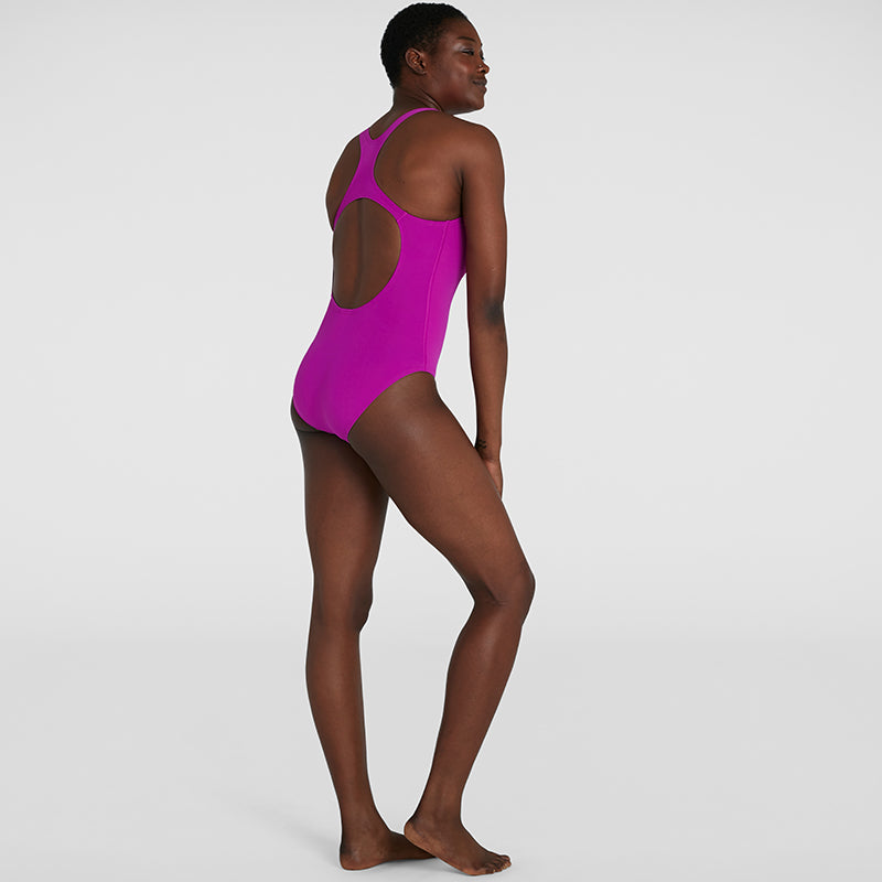 Speedo - Essential Endurance Plus Medalist Swimsuit - Purple