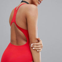 Speedo - Essential Endurance Plus Medalist Swimsuit - Red