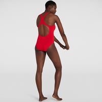 Speedo - Essential Endurance Plus Medalist Swimsuit - Red