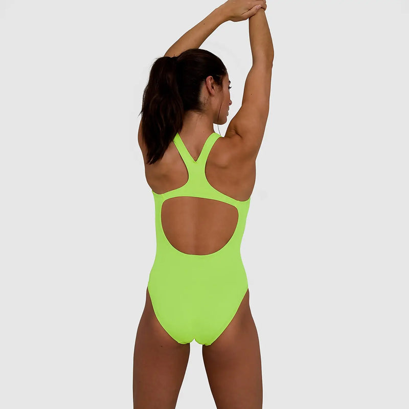 Speedo - Essential Endurance Plus Medalist Swimsuit - Yellow
