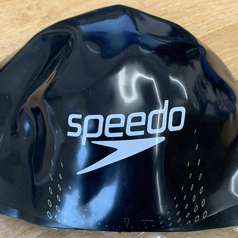 Speedo - Fastskin Cap Swim Hat - Black/Gold