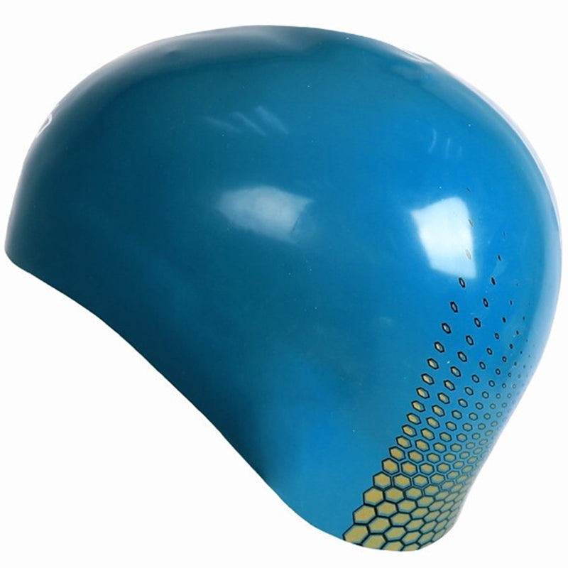 Speedo - Fastskin Cap Swim Hat - Blue/Gold
