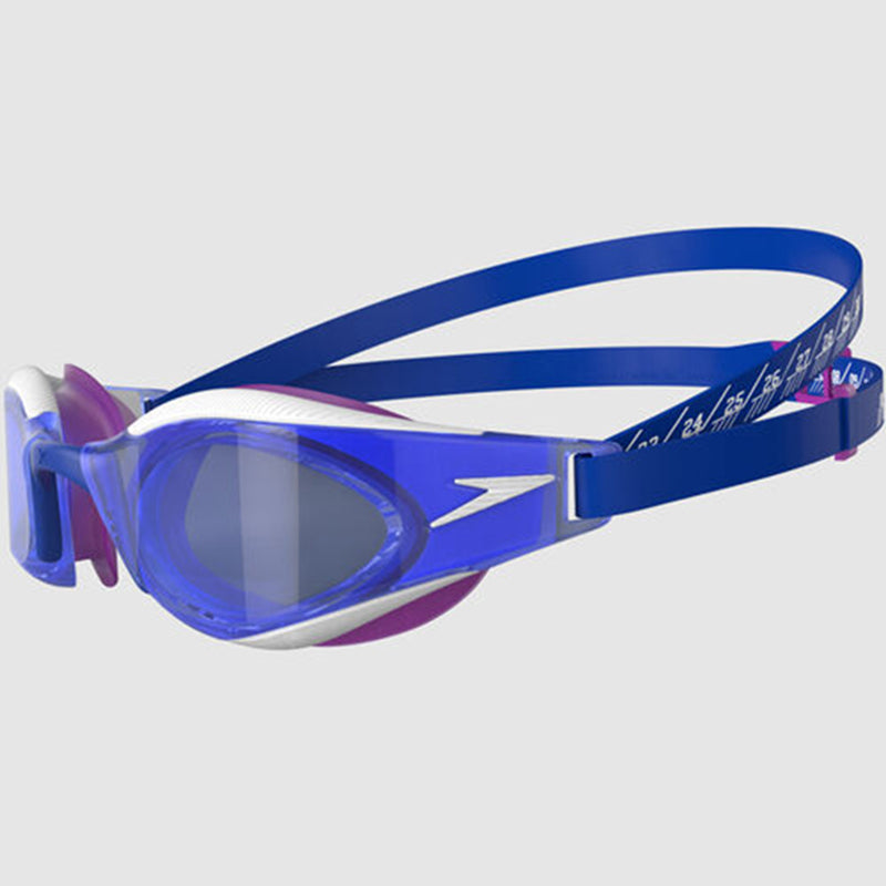 Speedo - Fastskin Hyper Elite Adult Goggles - Blue/Pink/White