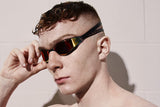 Speedo - Fastskin Hyper Elite Mirror Adult Goggles - Black/Gold