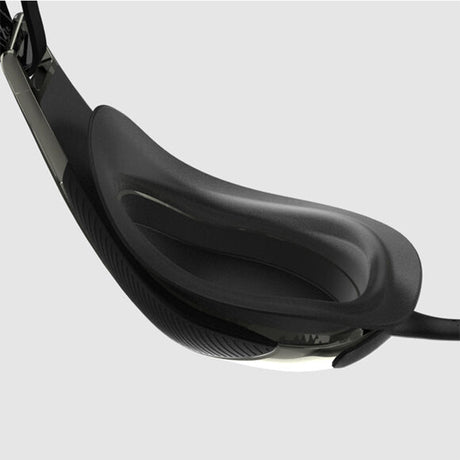 Speedo - Fastskin Hyper Elite Mirror Adult Goggles - Black/Silver
