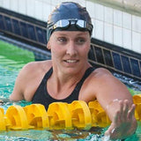 Speedo - Fastskin Hyper Elite Mirror Adult Goggles - Black/Silver