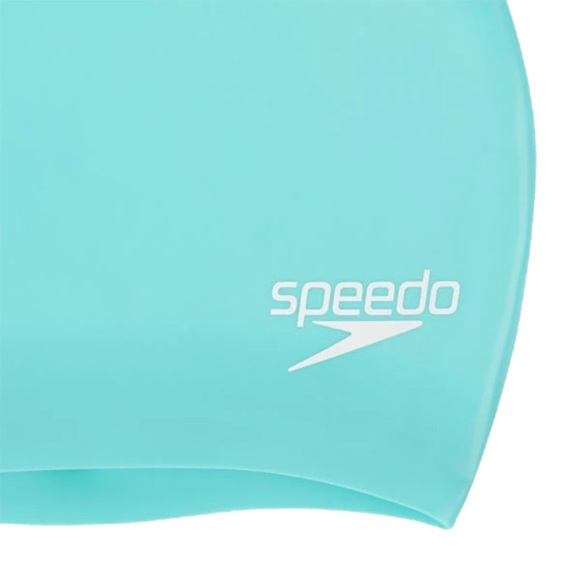 Speedo - Green Long Hair Silicone Cap