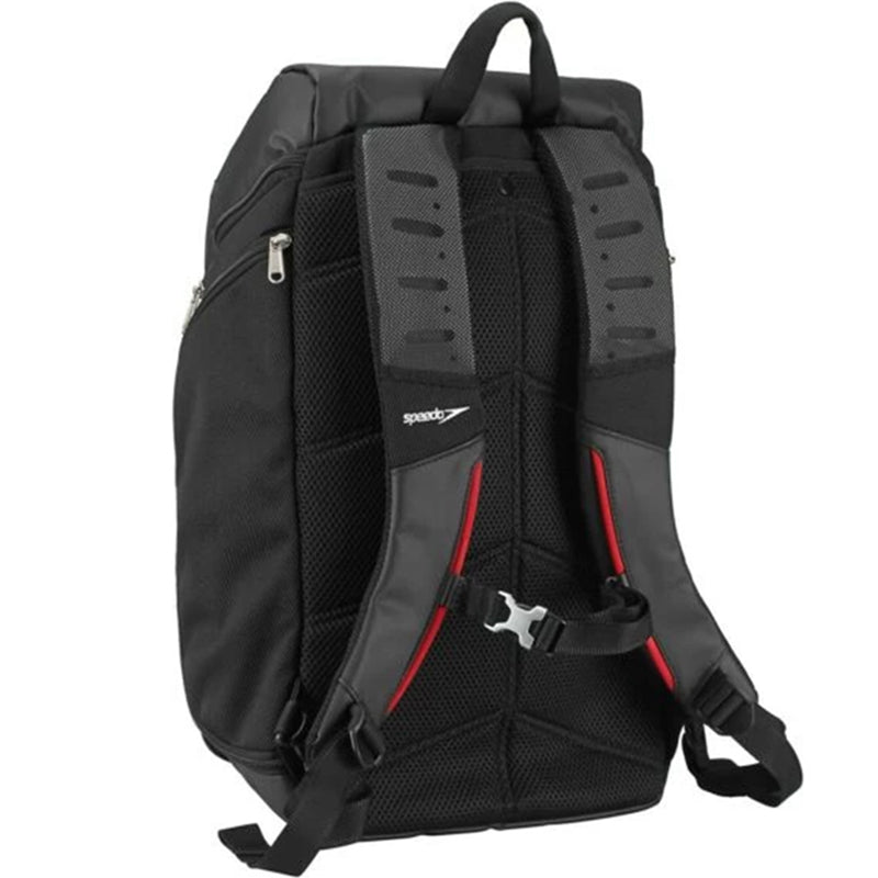 Speedo - Hard Deck Mess Backpack - Black/Black