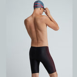 Speedo - Hexagonal Placement Jammer - Black/Phoenix Red