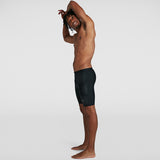 Speedo - Hexagonal Tech Placement Jammer - Black/Grey