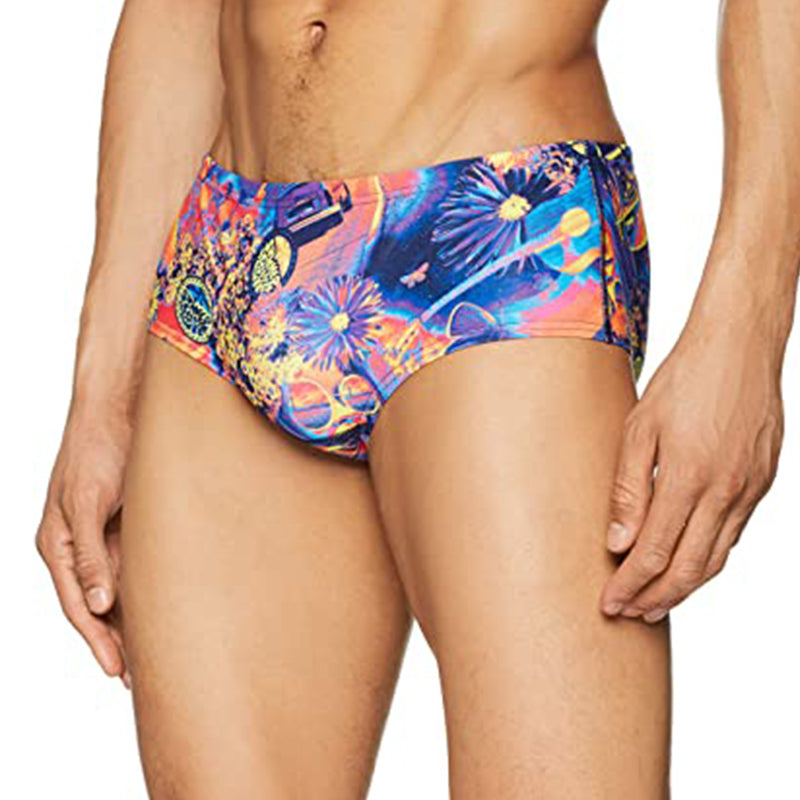 Speedo - High Five Flash Allover Print - Mens Competition Brief
