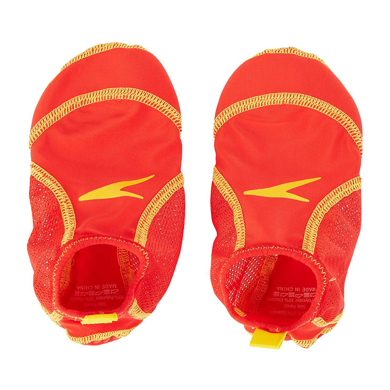 Speedo - Junior Pool Sock - Yellow/Red