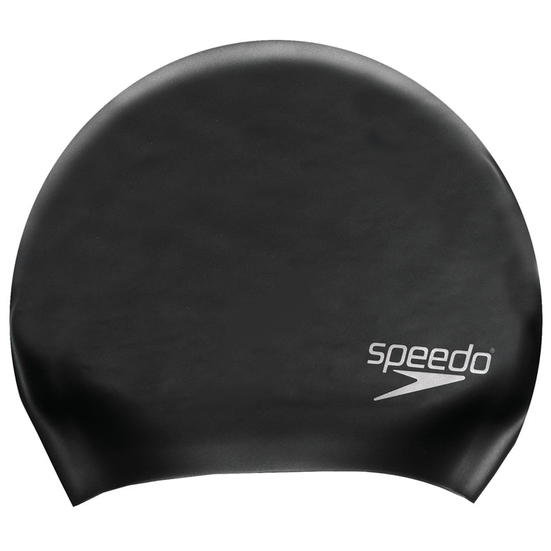Speedo - Long Hair Silicone Cap - Black