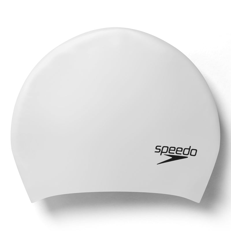 Speedo - Long Hair Silicone Cap - Silver