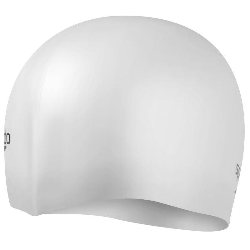 Speedo - Long Hair Silicone Cap - Silver