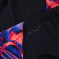 Speedo - Mens Allover Digital V-Cut Jammer - Black/Red