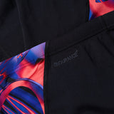 Speedo - Mens Allover Digital V-Cut Jammer - Black/Red