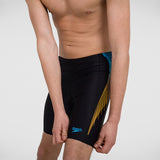 Speedo - Mens Tech Panel Jammer - Black/Mango