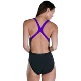 Speedo -  Sun Bloom Placement Digital Powerback Swimsuit