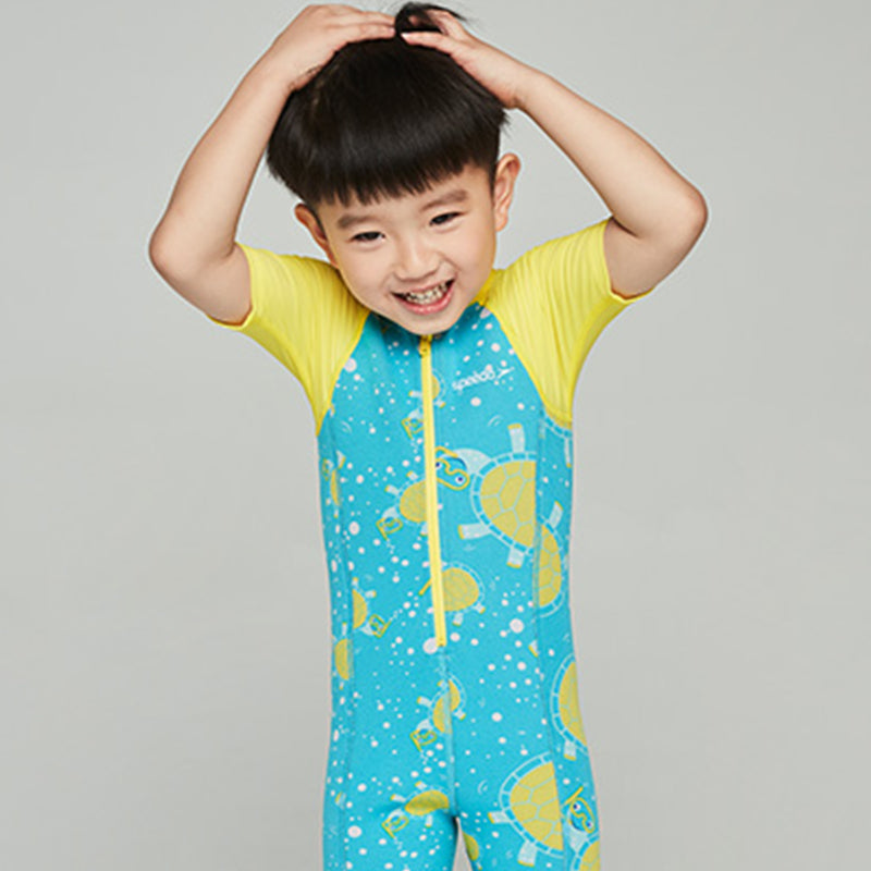 Speedo - Tommy Turtle Infant Wetsuit - Yellow/Blue