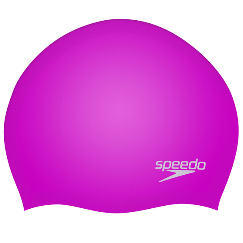 Speedo - Unisex Plain Moulded Silicone Cap