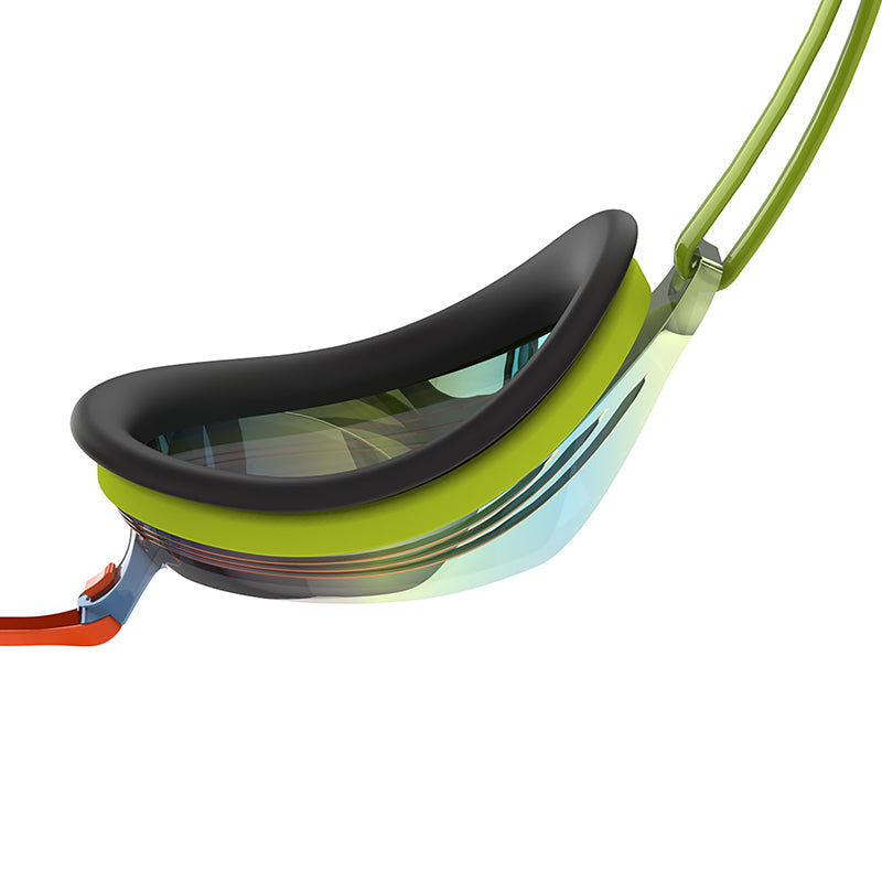 Speedo - Vengeance Mirror Goggle - Green/Orange