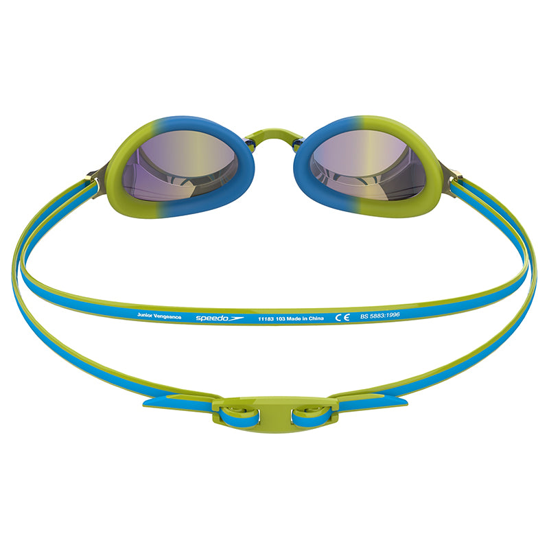 Speedo - Vengeance Mirror Junior Goggle - Green/Blue