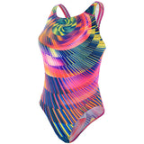 Speedo -  Waltzer Whirl Placement Digital Powerback Competition Swimsuit