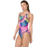 Speedo -  Waltzer Whirl Placement Digital Powerback Competition Swimsuit