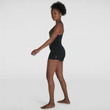 Speedo - Women's Placement Racerback Legsuit - Black/Green