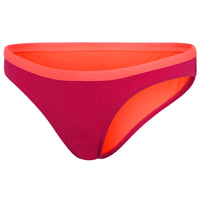 Speedo - Women's Solid Waistband Brief - Red/Red