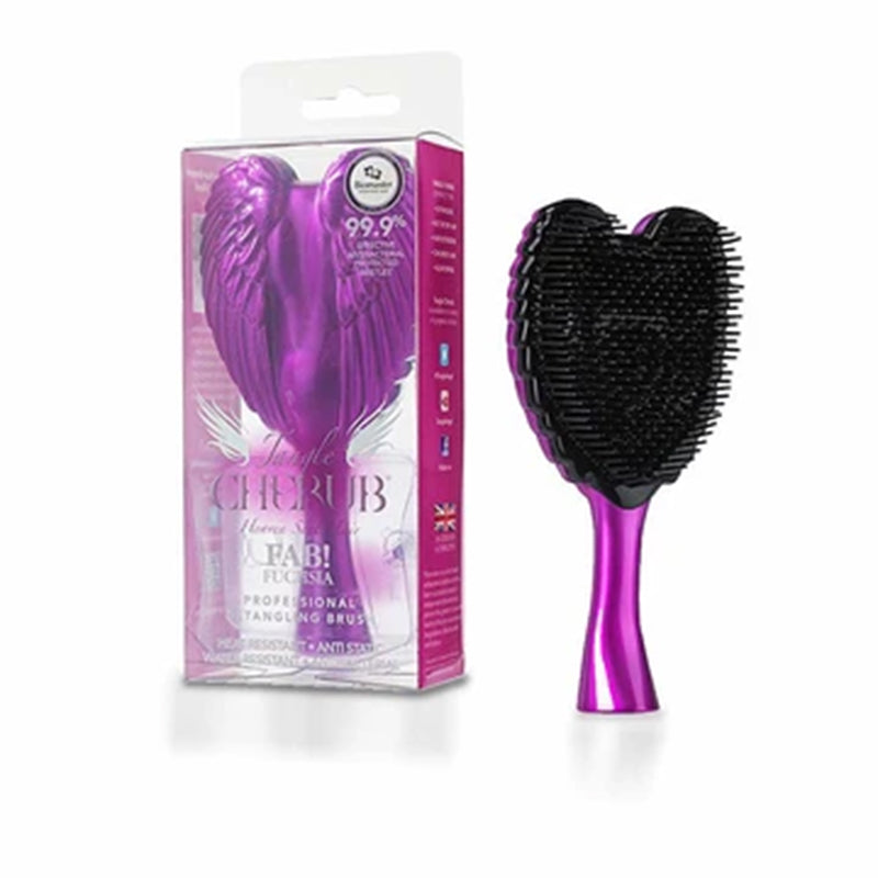 Tangle Angel Cherub - Hair Brush Fab Fuchsia