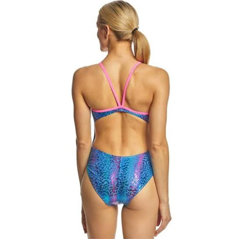 The Finals - Big Cat Foil Wingback Swimsuit